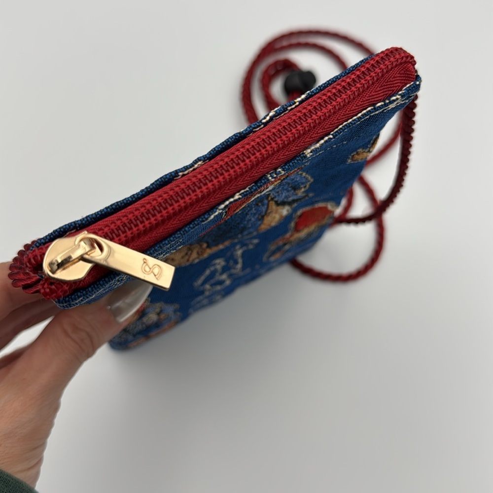 Paddington Bear Signare Tapestry Crossbody Phone Bag Mini Purse Blue - Picture 3 of 13